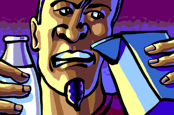 Zack with Evil Milk A